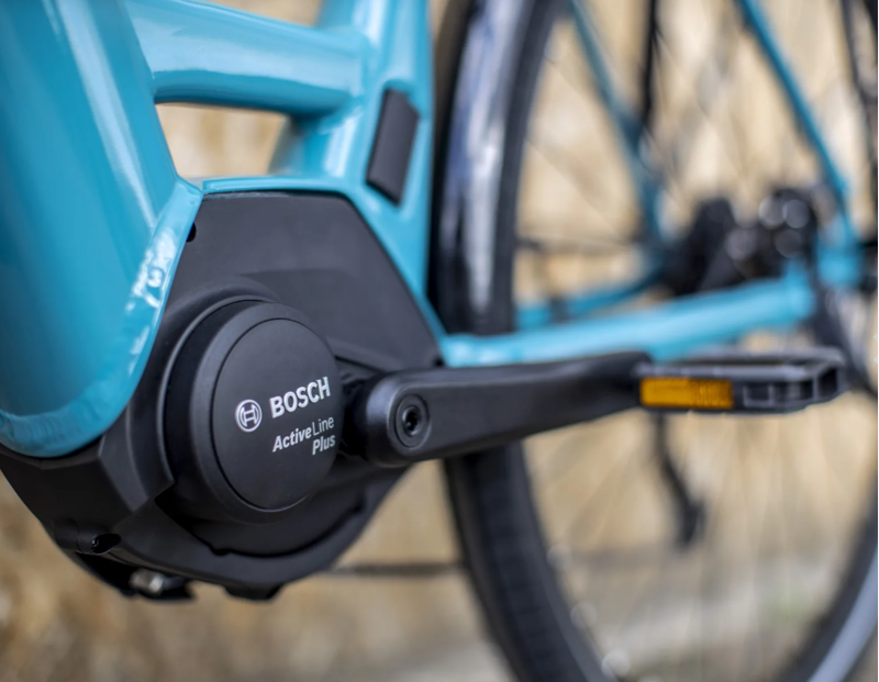 Trek Verve+ 3 Lowstep 2022 Electric Bike Teal -2